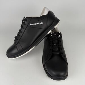 Brunswick Men's Size 13 Blitz Bowling Shoes Black/White RM-003 EXCELLE Condition
